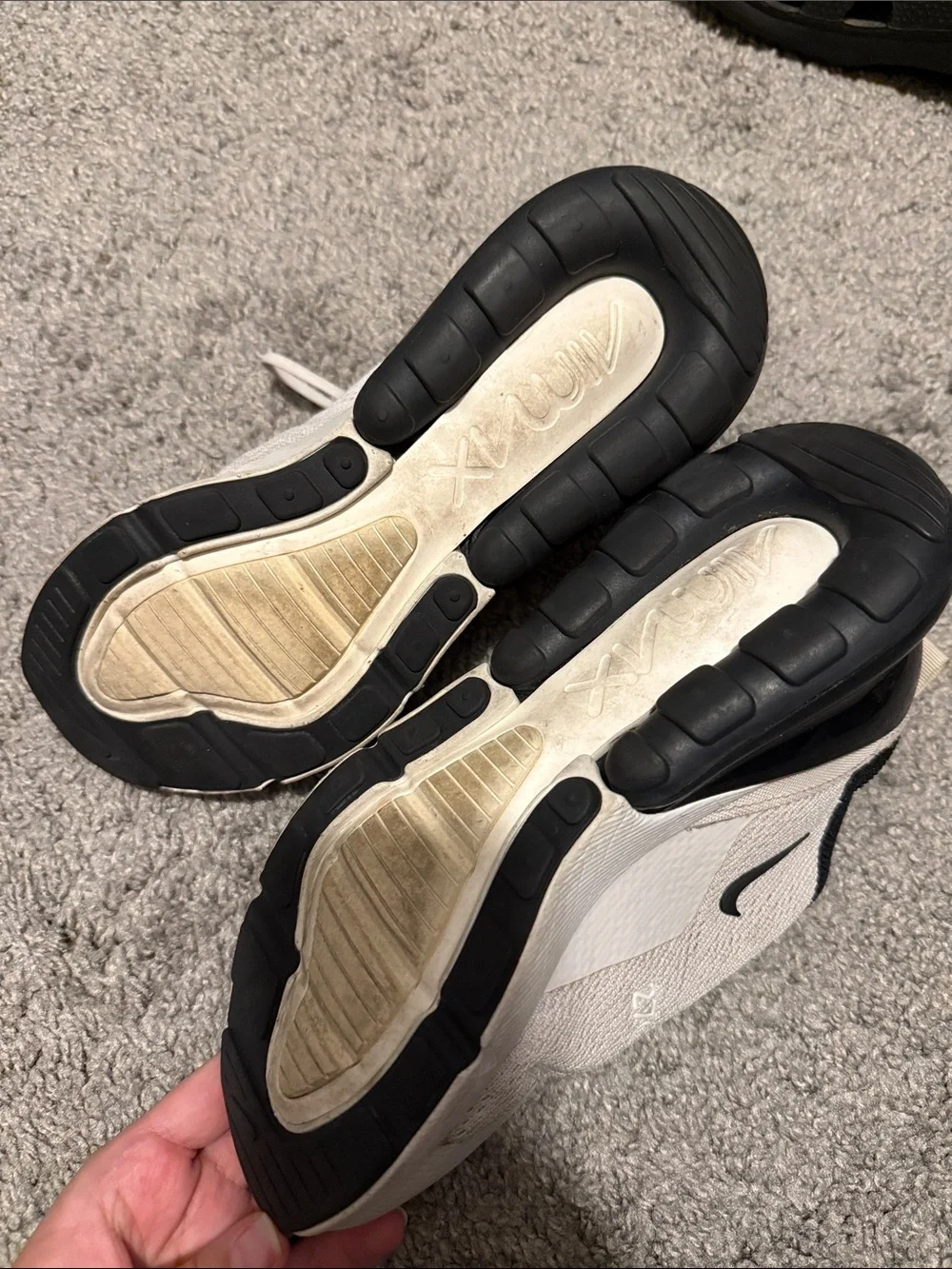 Nike Women’s Air Max 270 in White and Black